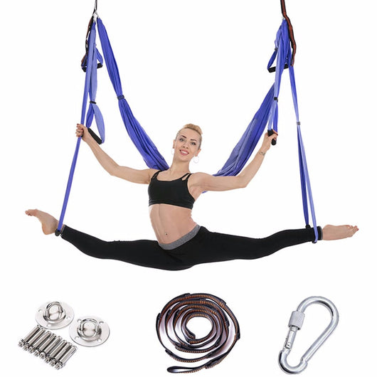 Hamaca de Yoga Aéreo Completa con 6 Asas - Soporte Máximo sin Elasticidad - Image 22