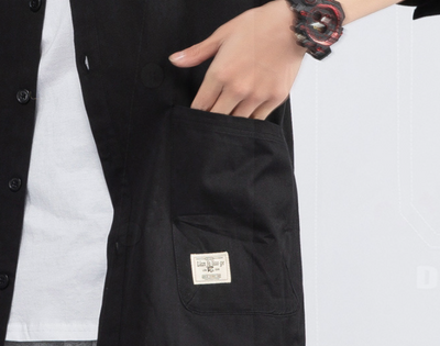 Camisa Casual Hombre Estilo Coreano Bloques de Color - Image 16