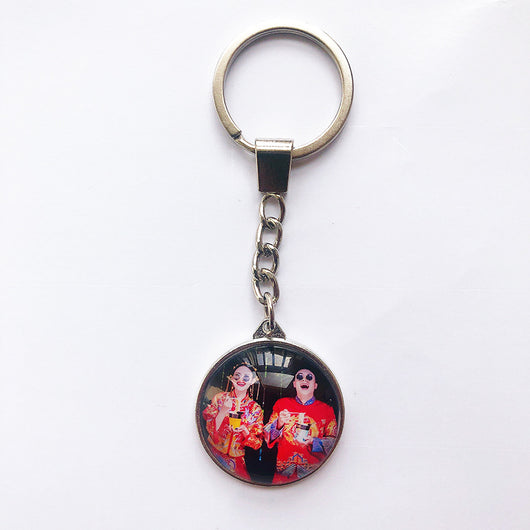 Llavero de Pareja Personalizado con Foto - Colgante DIY Unisex - Image 8