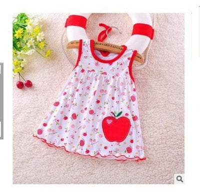 Vestido Falda Infantil Original Algodón con Diseños Animados - Image 4