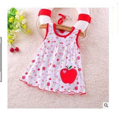 Vestido Falda Infantil Original Algodón con Diseños Animados - Image 4