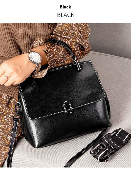 Bolso de Cuero Genuino Premium para Mujer - Diseño Elegante y Sofisticado - Image 17
