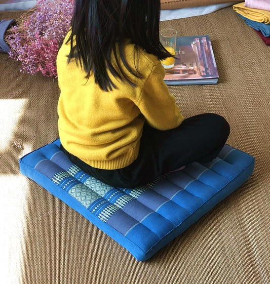 Cojín de Meditación Cuadrado para Familia - Soporte Ergonómico para Rodillas