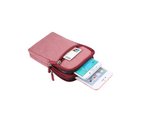 Bolsa Cinturón Mini Denim para Celular con Protección - Image 21