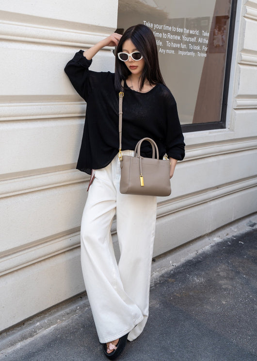 Bolso de Cuero Genuino Portátil para Mujer - Elegancia y Funcionalidad - Image 20