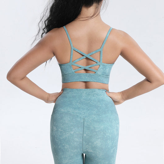 Conjunto Deportivo Cintura Alta para Yoga y Running - Image 3