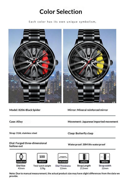 Reloj de Hombre Cuarzo con Diseño Calado Hidráulico - Image 11