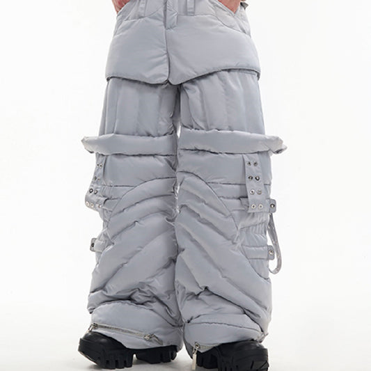 Pantalones Casuales de Invierno para Hombre con Piernas Acolchadas y Reforzadas