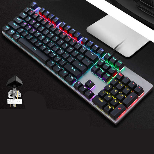 Teclado Mecánico GK410 Eje Verde - Conexión Alámbrica para PC - Image 9