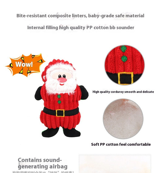 Traje Navideño para Mascotas con Sonido - Juguete Resistente para Perros y Gatos - Image 20