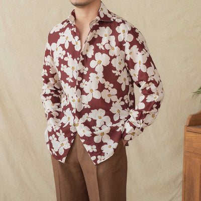 Cardigan Estampado de Manga Larga para Hombre - Image 2