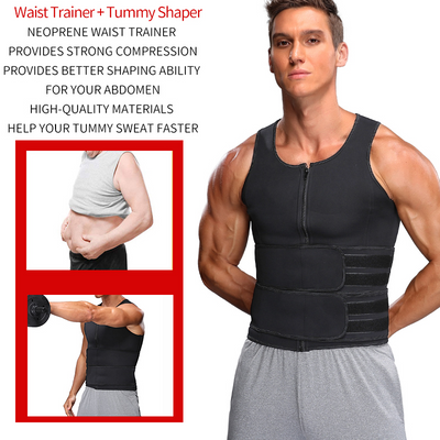 Chaleco Sauna Reductor de Cintura con Doble Faja - Corset Deportivo Moldeador Corporal - Image 19