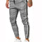 Pantalones Casuales de Otoño Hombre con Patrón Cuadros y Rayas
