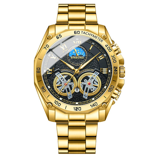 Reloj Mecánico Automático Doble para Hombre con Múltiples Funciones - Image 2