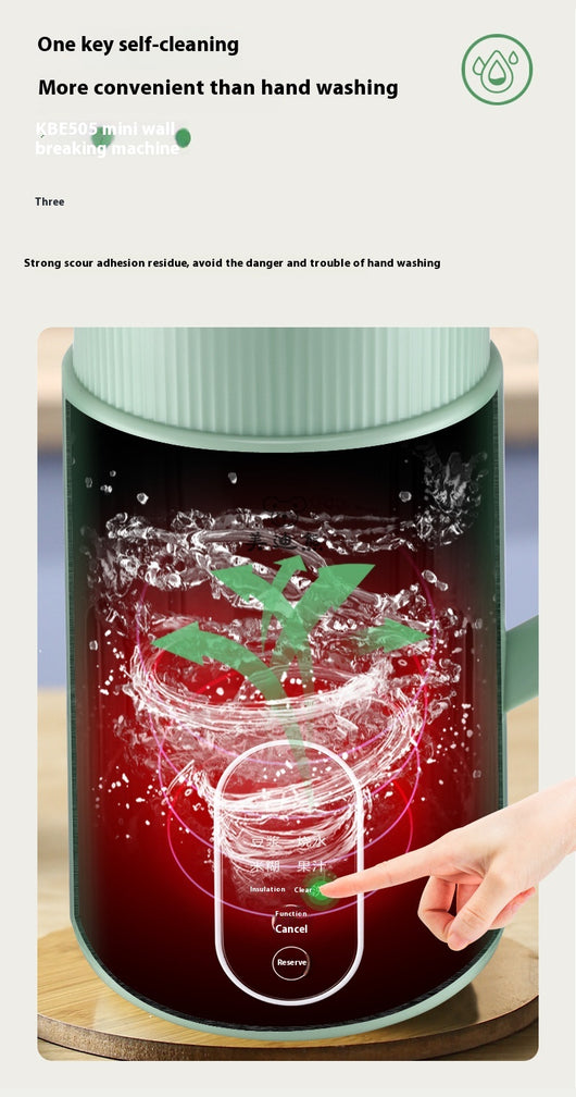 Máquina de Leche de Soja Compacta Multifunción sin Filtro - Image 14