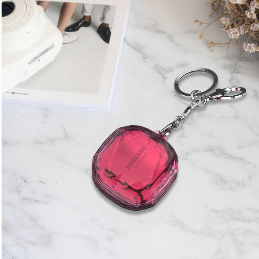Funda Protectora para Auriculares Samsung con Patrón Diamante Translúcido - Image 10