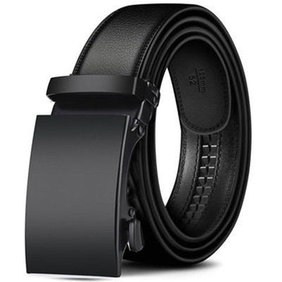 Cinturón Automático Negro Clásico para Hombre - Hebilla de Ajuste Rápido - Image 26