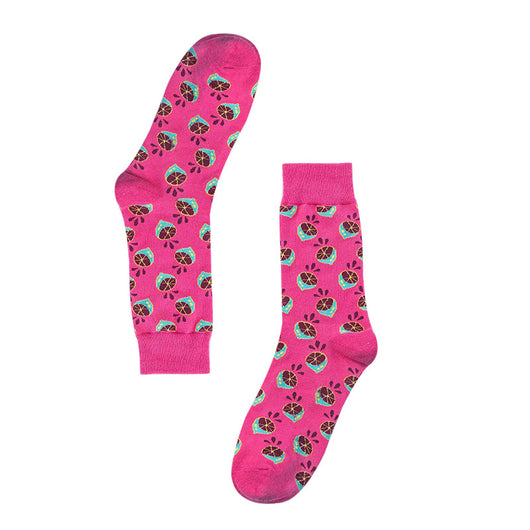 Calcetines de Algodón Estampado Frutas para Hombre y Mujer - Image 25