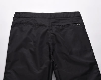 Pantalones Casuales Rectos Negros con Contraste Verde - Image 16