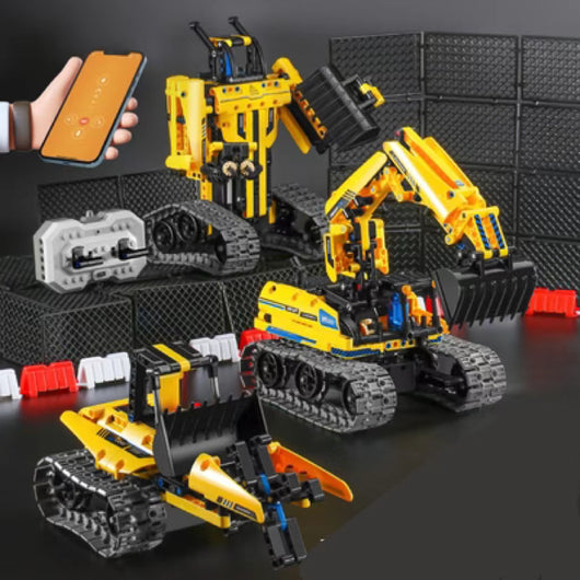 Robot Tanque Programable con Control Remoto y Bloques de Construcción - Image 7