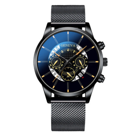 Reloj de Cuarzo para Hombre con Banda de Acero Inoxidable y Calendario - Image 16