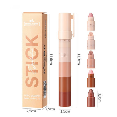 Delineador Lazy Eye de 5 Secciones con Highlighter para Rostro - Image 5