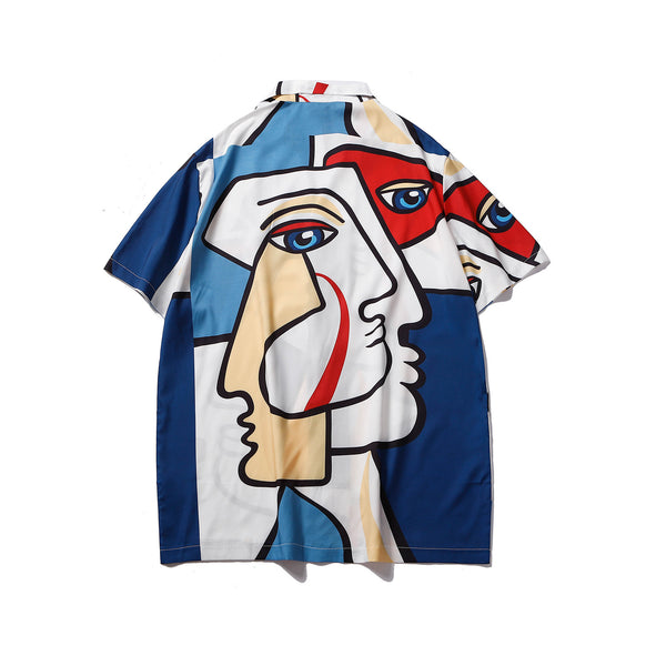 Playera Estampado Flores Doodle para Hombre y Mujer Verano