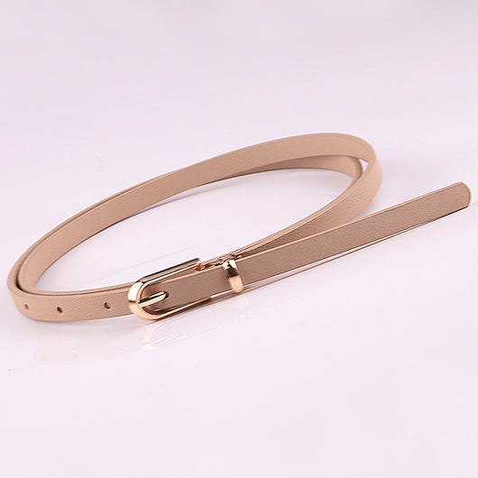 Cinturón Fino para Dama con Hebilla Pin - Versátil y Elegante - Image 6