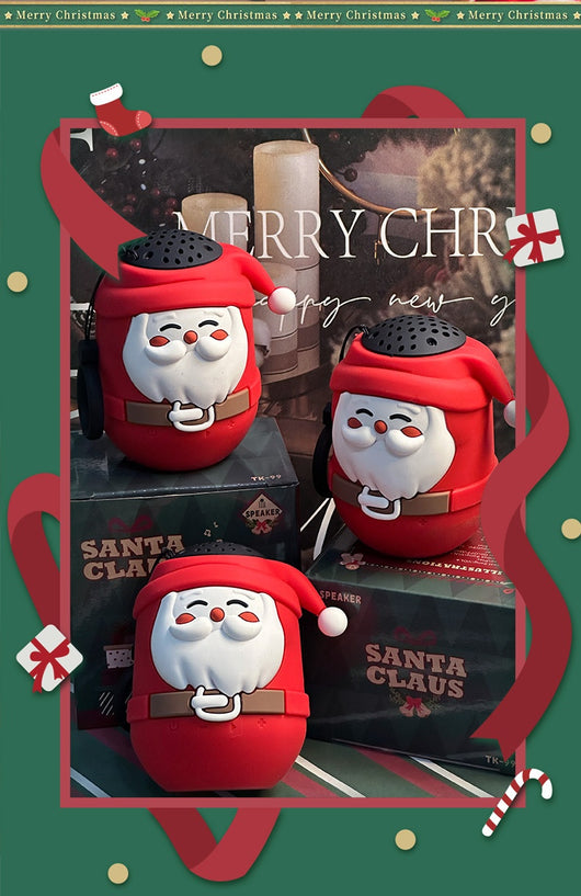 Altavoz Bluetooth Portátil Mini Papá Noel Adorable - Image 11