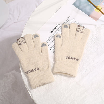 Guantes de Invierno para Mujer con Pantalla Táctil - Lana Sintética Gruesa y Calidez - Image 11