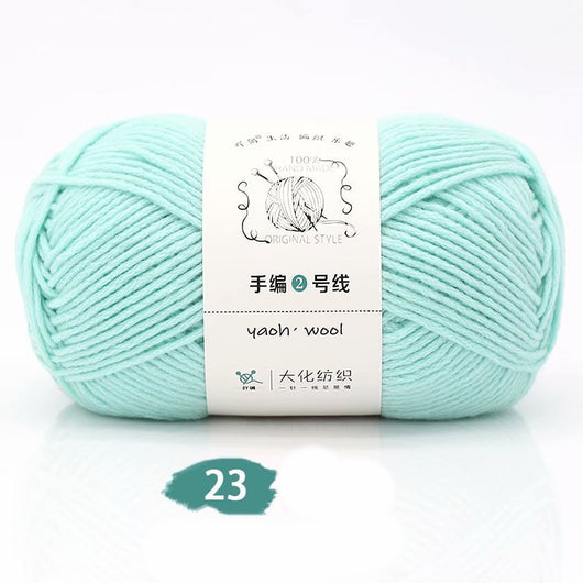Lana Tejida a Mano Grosor Medio - Kit DIY con Aguja para Bufanda, Gorro y Abrigo - Image 33