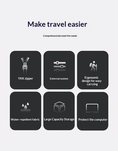 Mochila de Viaje de Gran Capacidad para Hombre - Aventuras al Aire Libre - Image 8