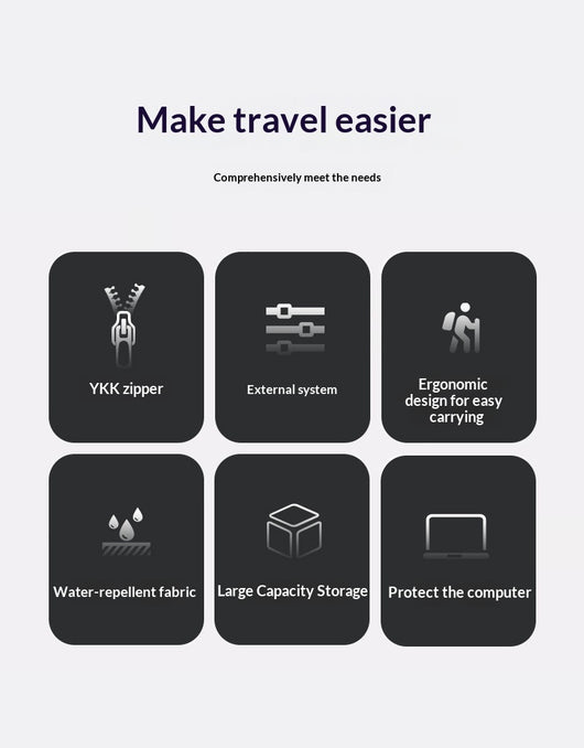 Mochila de Viaje de Gran Capacidad para Hombre - Aventuras al Aire Libre - Image 8