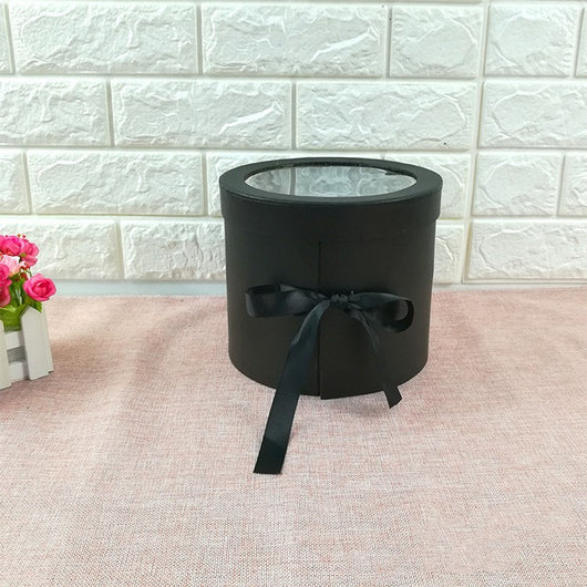 Caja Cilíndrica Giratoria Doble para Flores y Regalos - Image 5