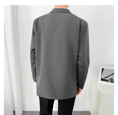 Blazer Casual para Hombre Estilo Preppy - Image 13