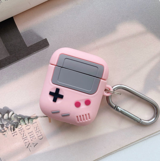 Funda Silicona AirPods Pro Diseño Retro Consola Clásica con Llavero - Image 10