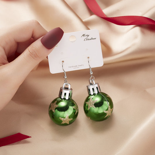 Aretes Navideños Copo de Nieve Brillante con Luz LED - Image 12