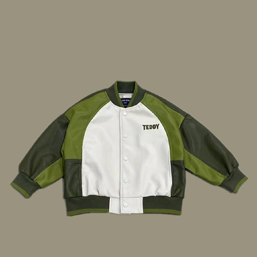 Chamarra de Béisbol Colorblock para Niños - Image 7