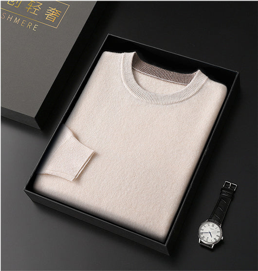 Suéter de Cuello Redondo Tejido para Hombre - Image 5