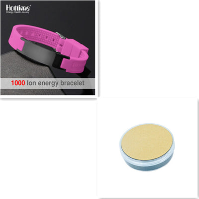 Pulsera Deportiva 4 en 1 con Elementos Bio y Silicio - Banda de Energía Equilibrio en Acero Inoxidable - Image 25