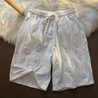 Shorts Deportivos Casuales para Mujer con Letras Completas - Image 7