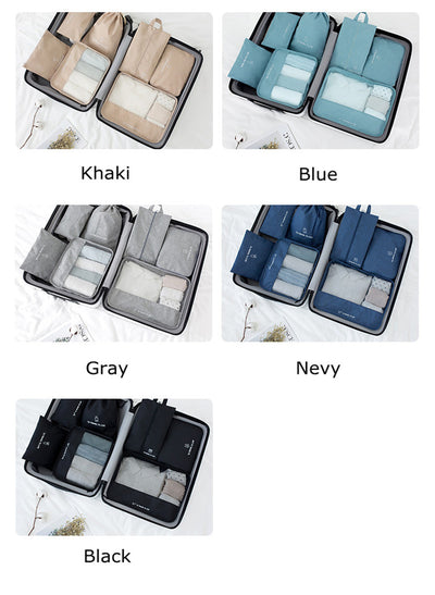Set de 7 Bolsas Organizadoras de Viaje Premium - Image 13