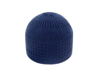 Abrigo Tejido Jacquard Onda Invierno - Calidez Neutra con Punta Reforzada - Image 5