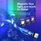 Cable USB Magnético 3 en 1 con Diseño Arcoíris - Carga Rápida Universal