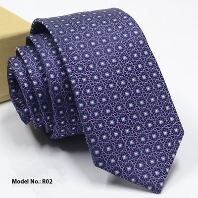 Corbata Jacquard Exquisita para Novio y Eventos Formales - Image 7