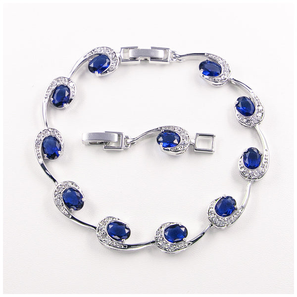 European and American Fashion Sapphire Jewelry