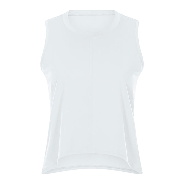 Top Deportivo Suelto Cuello Redondo sin Mangas para Yoga