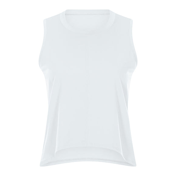 Top Deportivo Suelto Cuello Redondo sin Mangas para Yoga