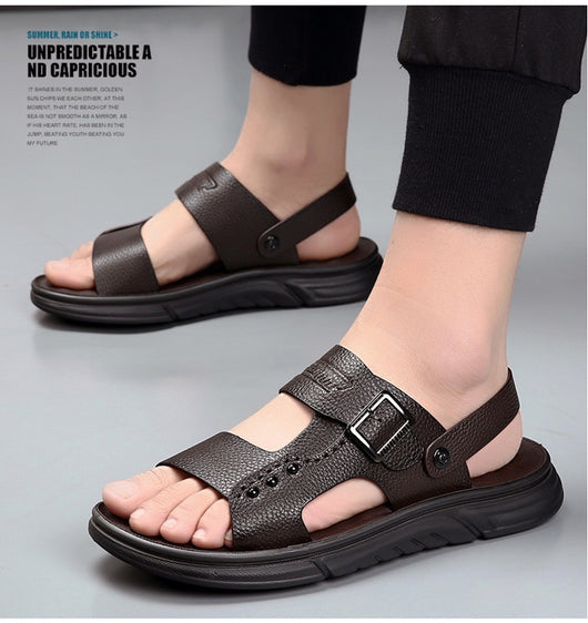 Zapatos Casuales de Cuero para Hombre con Plantilla de Látex - Image 12