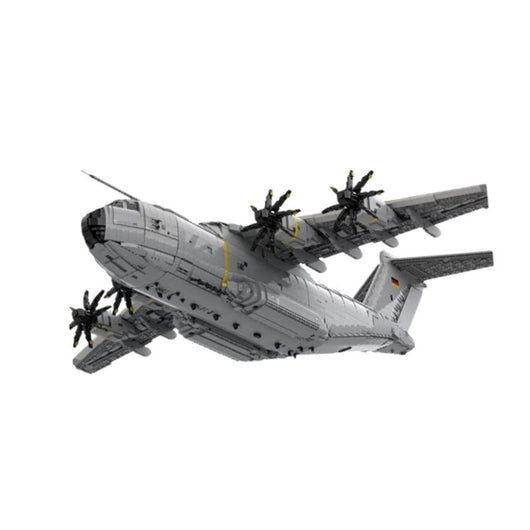 Avión de Pasajeros con Bloques de Construcción Pequeños